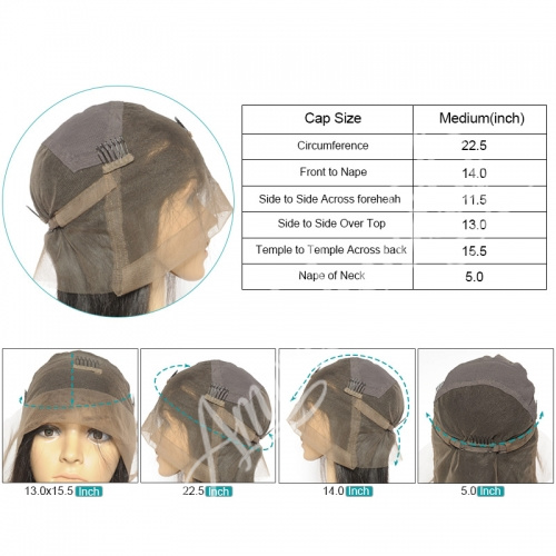 full lace wig details