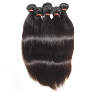 virgin silky straight hair bundles