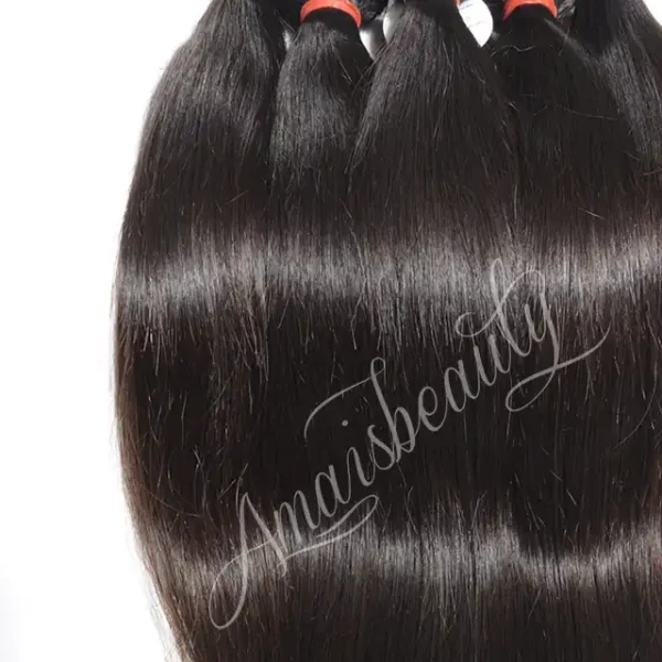 straight virgin human hair bundles
