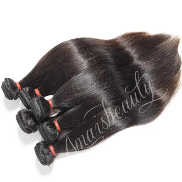 straight virgin human hair bundles