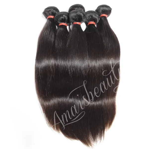 straight virgin human hair bundles