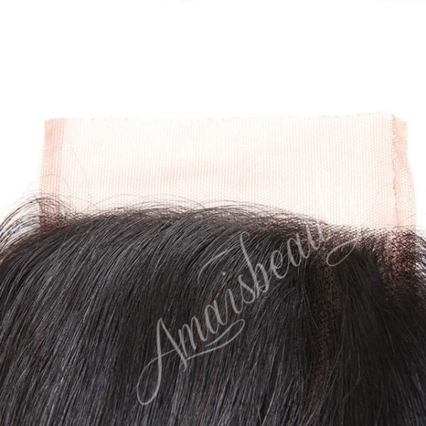 straight hair lace closure 4x4
