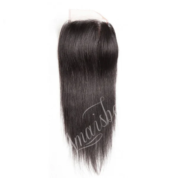 straight hair lace closure 4x4